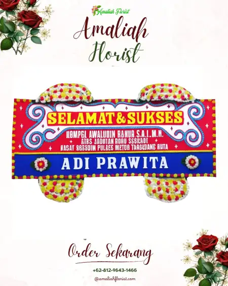 Papan Bunga Ucapan Selamat Mojodowo